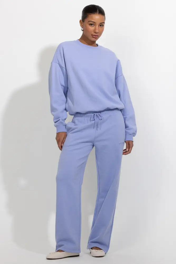 Oversized Relaxed Fleece Crewneck Sweatshirt - Pullover