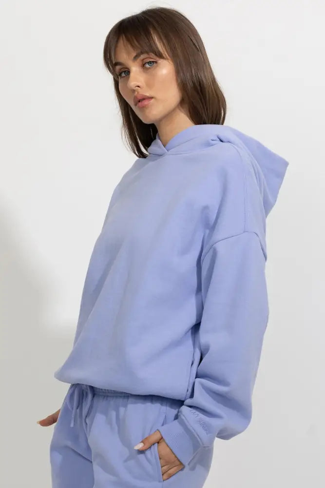 Oversized Relaxed Pullover Fleece Hoodie - Hoodies