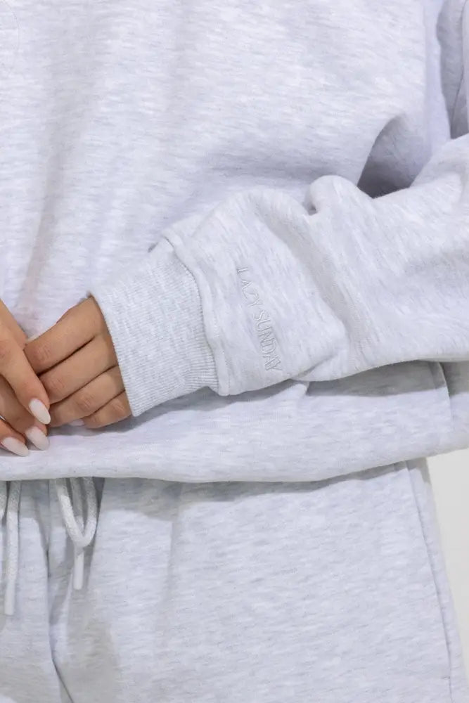 Oversized Relaxed Pullover Fleece Hoodie - Hoodies