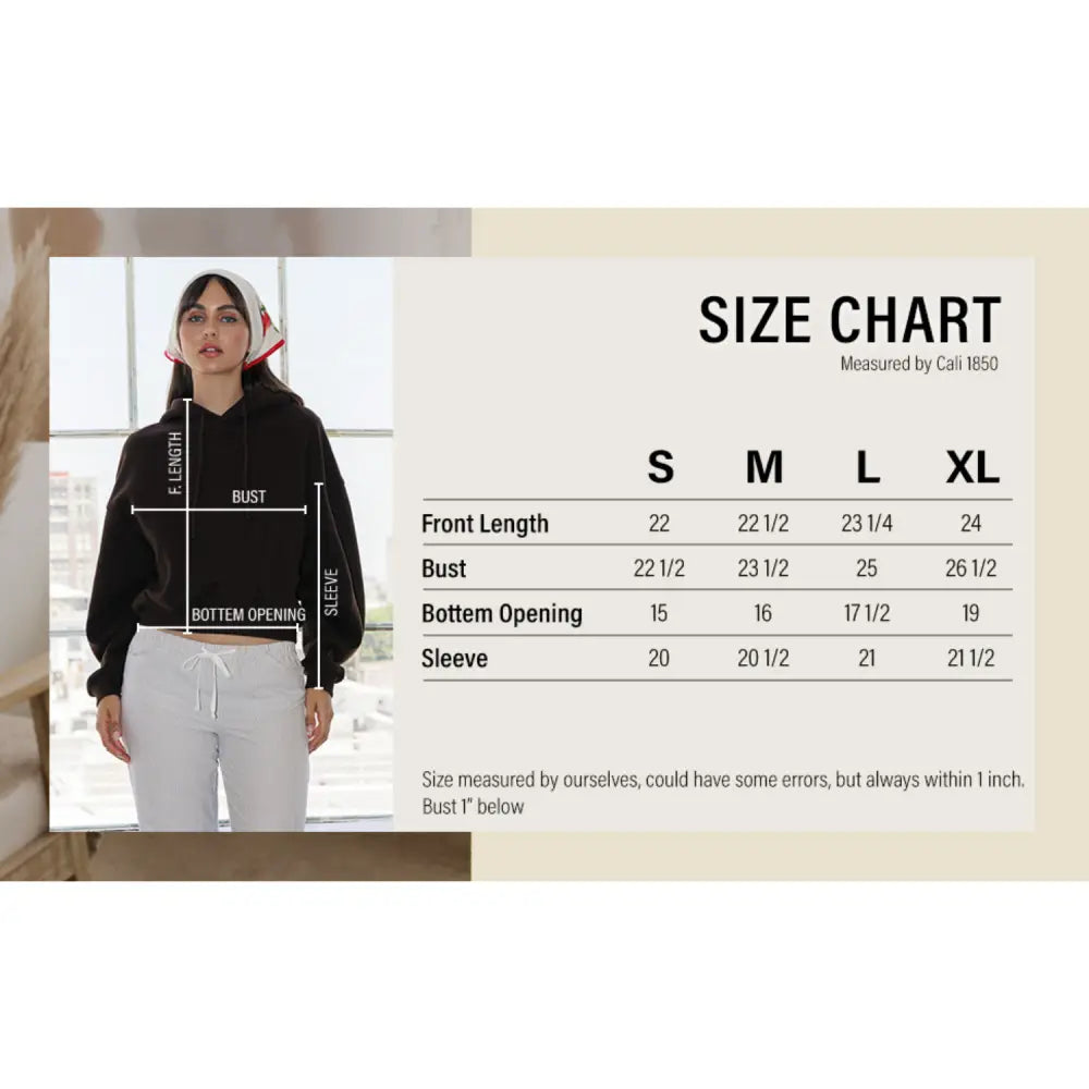 Soft Fleece Seamed Cropped Hoodie - Armadillo Brown - Pullover